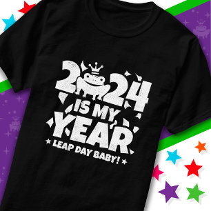 Leap Day Leaper 2024 ist mein Jahr 29. Februar Geb T-Shirt