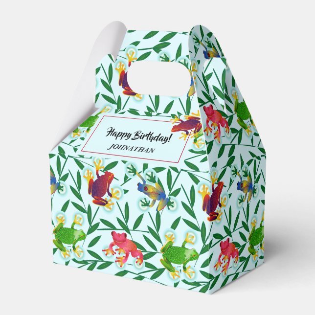 Leap Frog Jungle Party Geschenkschachtel (Vorderseite)