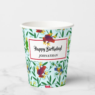 Leap Frog Jungle Party Pappbecher