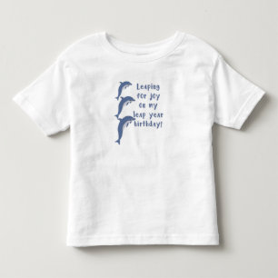 LEAP-JAHR GEBURTSTAG LEAPING FÜR JOY KLEINKIND T-SHIRT