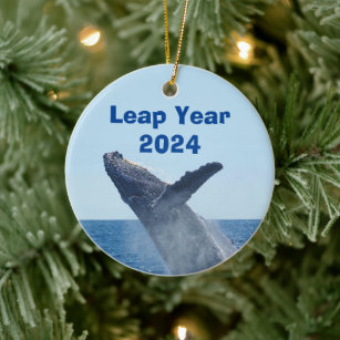 Leap Year 2024 Keramik Ornament