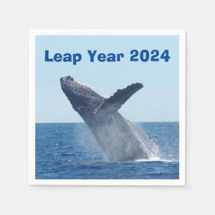 Leap Year 2024 Serviette
