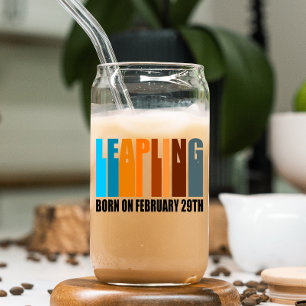 Leap Year Birthday Geboren 29. Februar Leapling Dosenglas