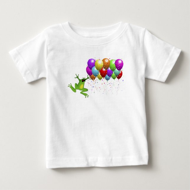 Leap Year Frosch Baby Shirt (Vorderseite)