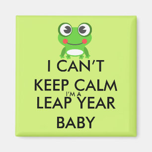 Leap Year / Leap Day Baby Magnet