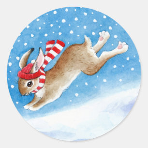 Leaping Bunny autocollants
