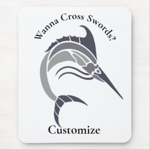 Leaping Schwertfisch Thunder_Cove Mousepad