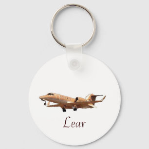 Lear Jet an LOCKEREM SÄUBERN, Lear Schlüsselanhänger