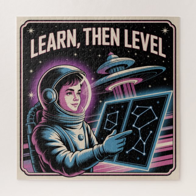 Learn, Then Level (Vertikal)
