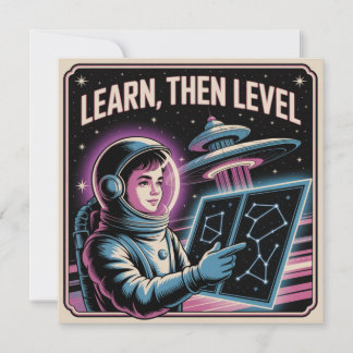 Learn, Then Level Einladung