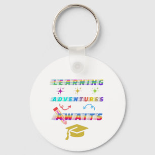 Learning Adventure Awaits, Erster Schultag Schlüsselanhänger