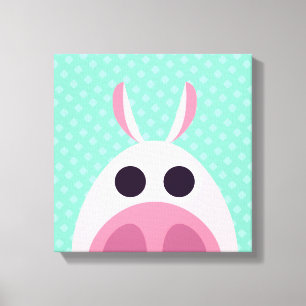 Leary the Pig Leinwanddruck