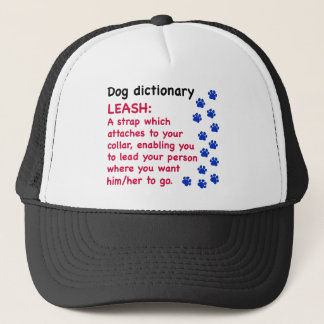 Leash - Hundewörterbuch Truckerkappe