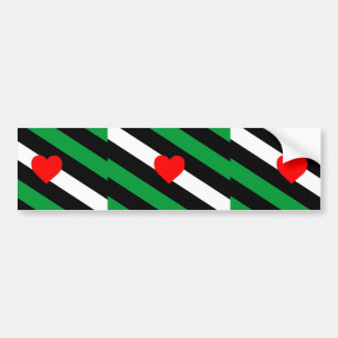 Leather Boi Pride Flag Autoaufkleber