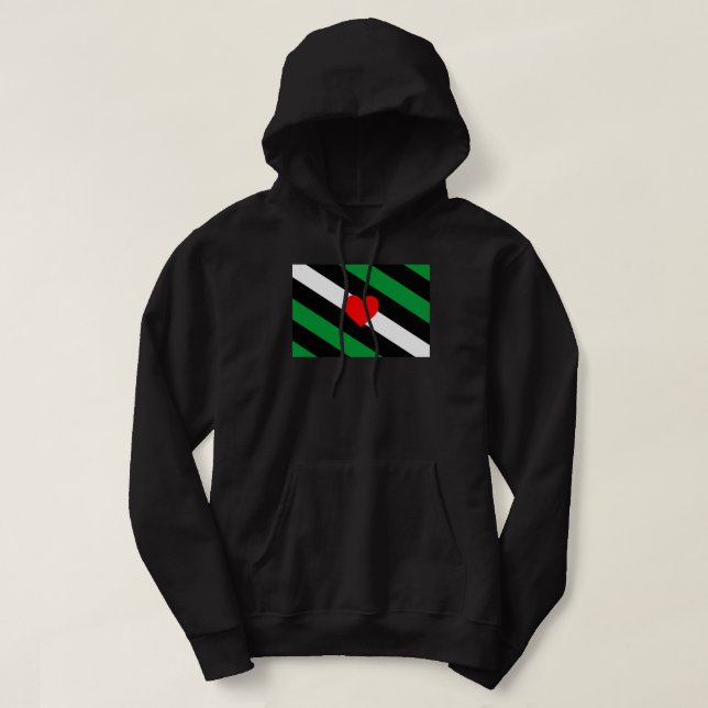 Leather Boi Pride Flag Hoodie (Design vorne)