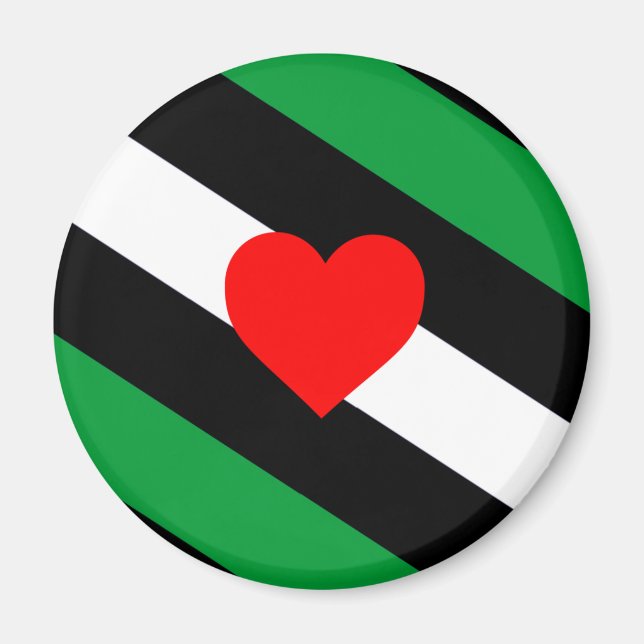 Leather Boi Pride Flag Magnet (Vorne)