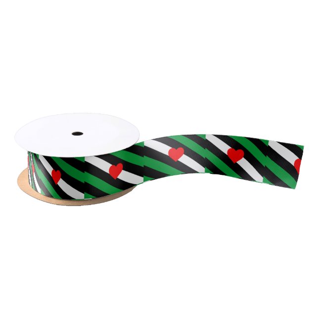 Leather Boi Pride Flag Satinband (Spule)