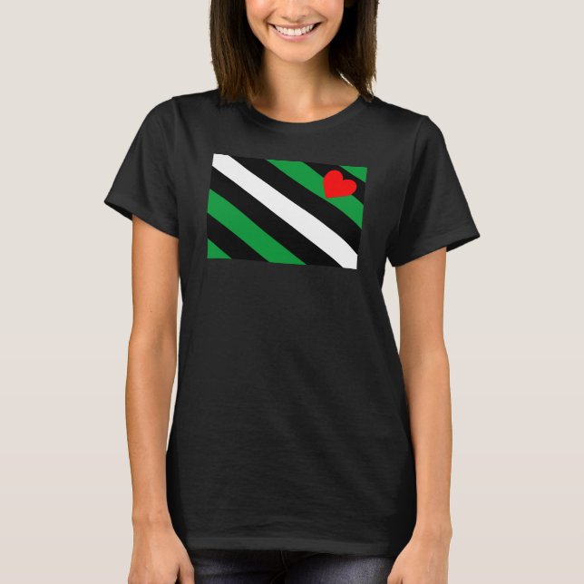 Leather Boi Pride Flag T-Shirt (Vorderseite)