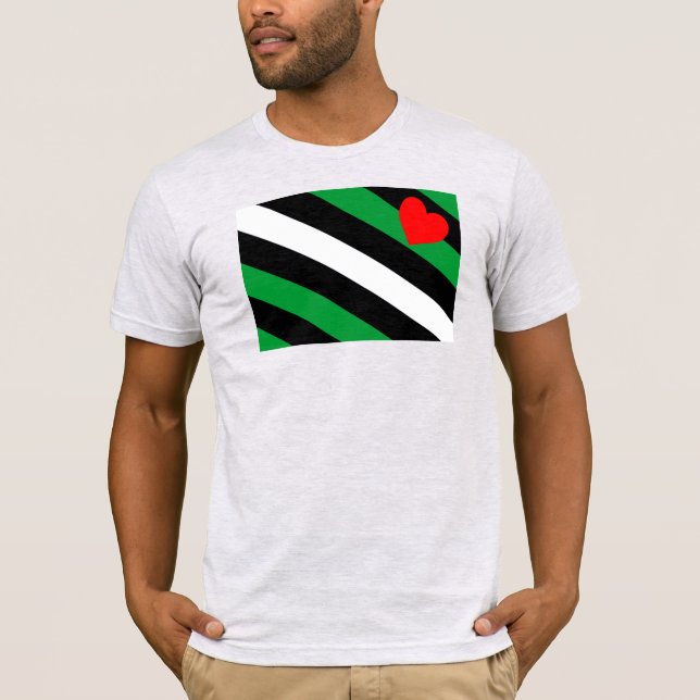 Leather Boi Pride Flag T-Shirt (Vorderseite)