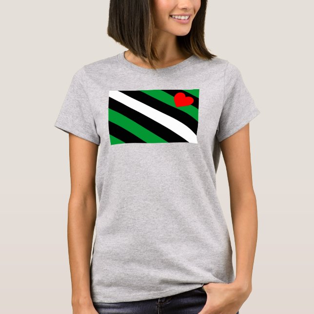 Leather Boi Pride Flag T-Shirt (Vorderseite)