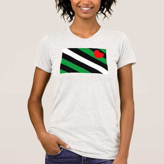 Leather Boi Pride Flag T-Shirt (Vorderseite)