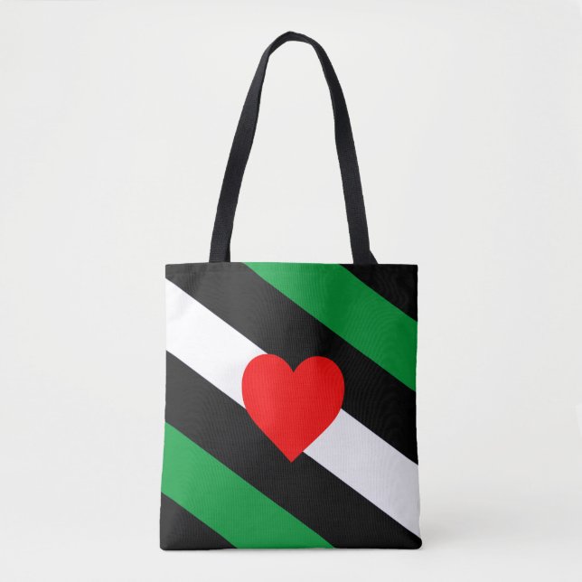 Leather Boi Pride Flag Tasche (Vorderseite)