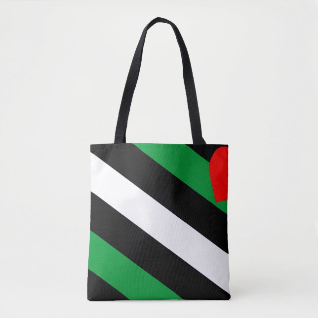 Leather Boi Pride Flag Tasche (Vorderseite)