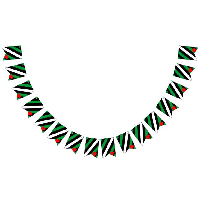 Leather Boi Pride Flag Wimpelkette (Alle)