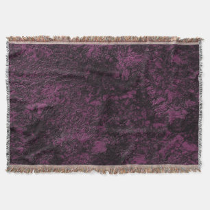 Leather Burgundy Textur Decke