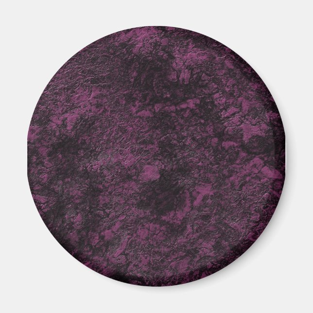 Leather Burgundy Textur Magnet (Vorne)