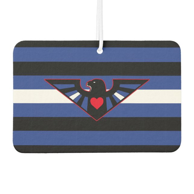 Leather Eagle Pride Autolufterfrischer (Vorderseite)