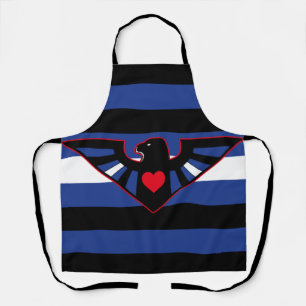 Leather Eagle Pride Flag Schürze