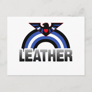 Leather Eagle Pride Postkarte