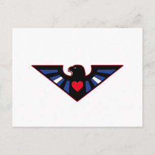 Leather Eagle Pride Postkarte