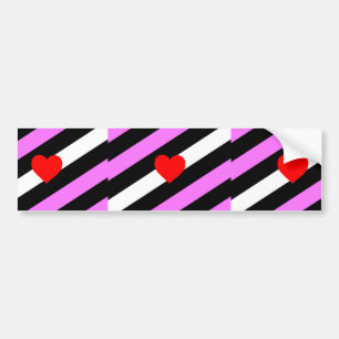 Leather Girl Pride Flag Autoaufkleber
