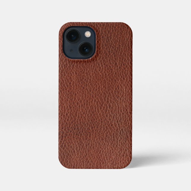 Leather iPhone 13 Mini iPhone 13 Mini Hülle (Rückseite)