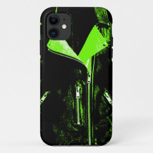 Leather Jacket Green iPhone 5 Fall Case-Mate iPhone Hülle