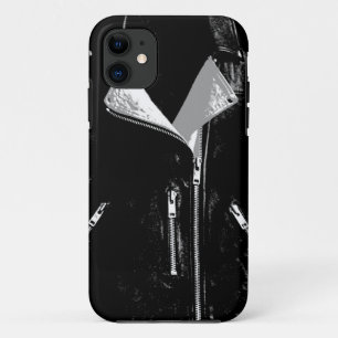Leather Jacket White iPhone 5 Fall Case-Mate iPhone Hülle