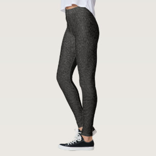 "Leather Look" Comfort Leggings