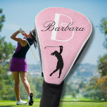 Leather Look Pink Women's Monogram Name Golf Headcover<br><div class="desc">Personalisiertes Monogramm und Name für Lady Golfers. Imitate rosa Ledertextur mit weißem und schwarzem Schnitt. Die Geschenkidee für die anspruchsvolle Mutter, oder auch eine perfekte Urlaubs- oder Altersgeschenkidee, wenn Sie eine Designhilfe oder eine spezielle Anfrage benötigen, schicken Sie uns einfach eine E-Mail an: charmdesignstudio@rcn.com und wir machen es für Sie...</div>