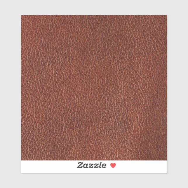 Leather Medium 6" x 6" Aufkleber (Blatt)