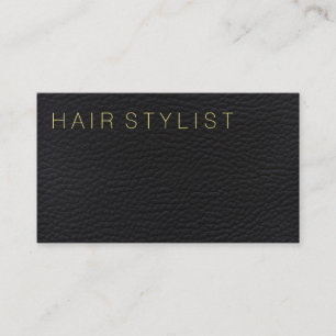 Leather Modern Type Visitenkarte