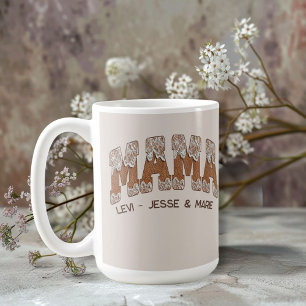 Leather n'Lace Country Varsity Art Mama Kaffeetasse