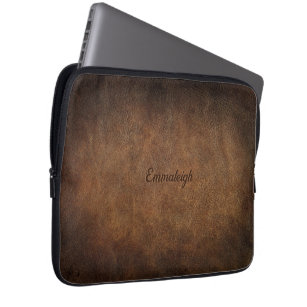 Leather Old World Imitate Laptopschutzhülle