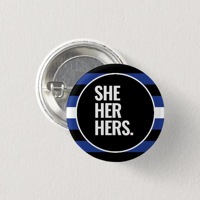 Leather Pride Button (Vorne & Hinten)