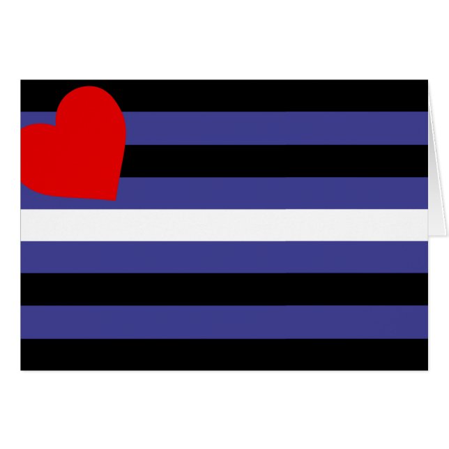Leather Pride Flag (Vorderseite (Horizontal))