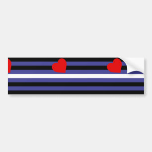 Leather Pride Flag Autoaufkleber