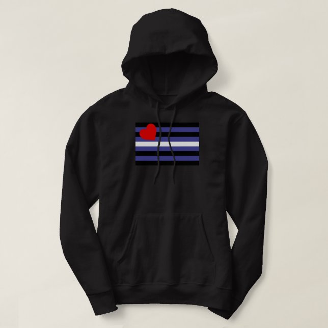 Leather Pride Flag Hoodie (Design vorne)