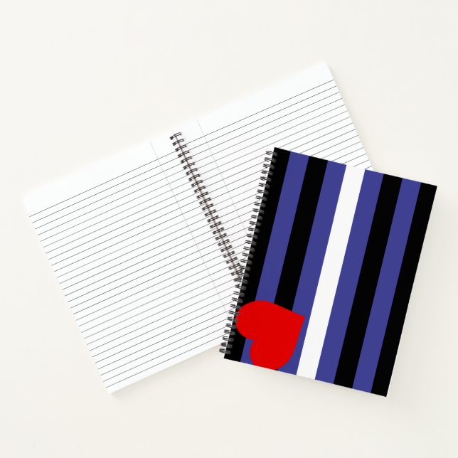 Leather Pride Flag Notizbuch (Innenseite)