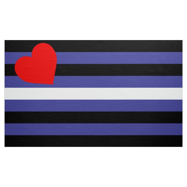 Leather Pride Flag Stoff (Yard (91,4 cm))